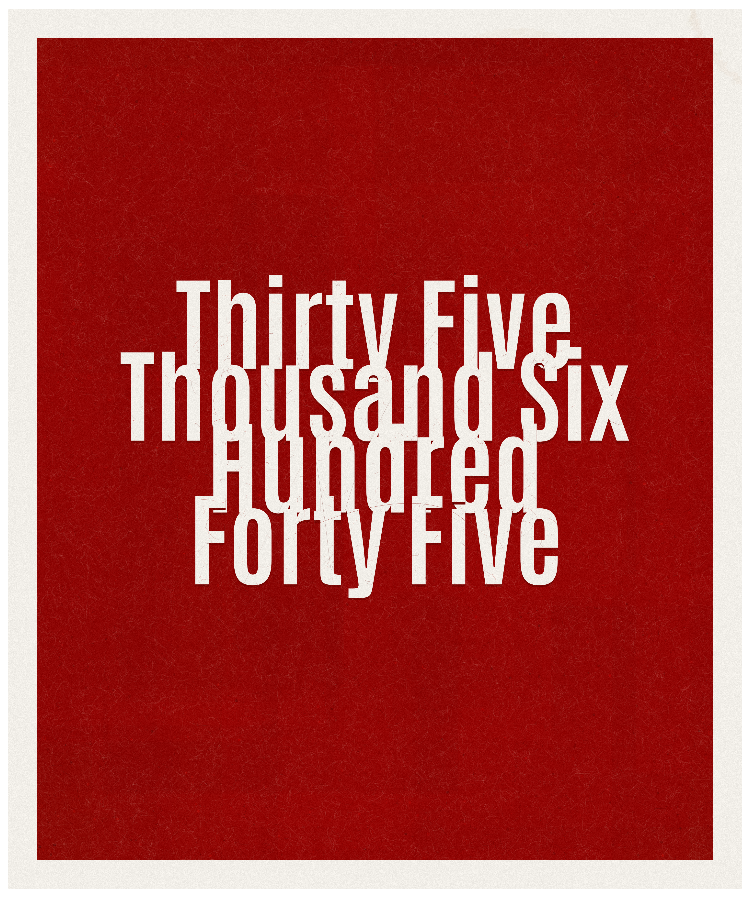 Count #35645