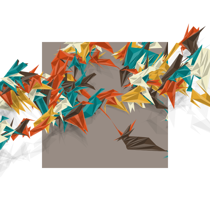 Paradise Birds Generative Series #132