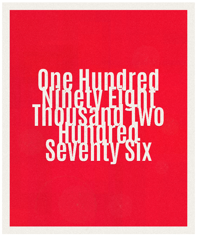 Count #198276