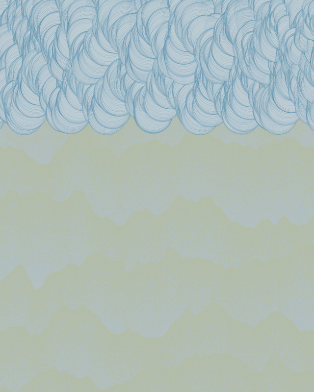 Clouds over the Mountains #61