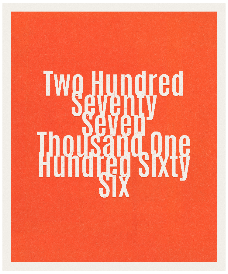 Count #277166