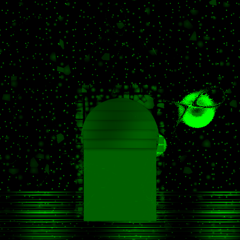 Sand Portal on space