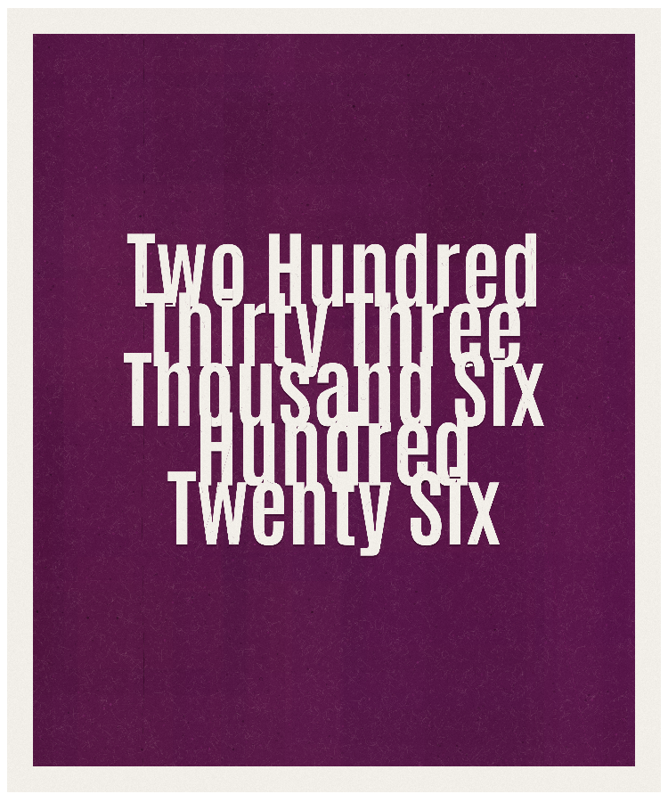 Count #233626
