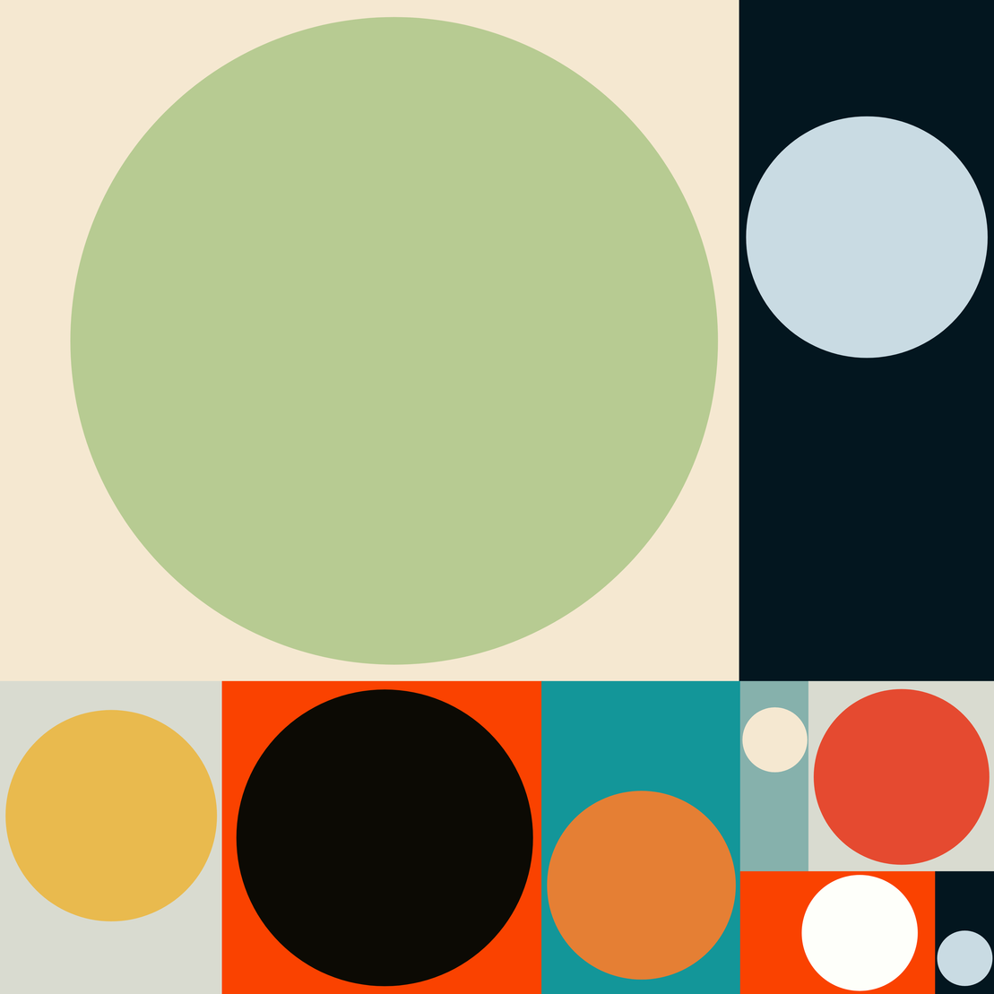 An Increasing Series Of Dots #9