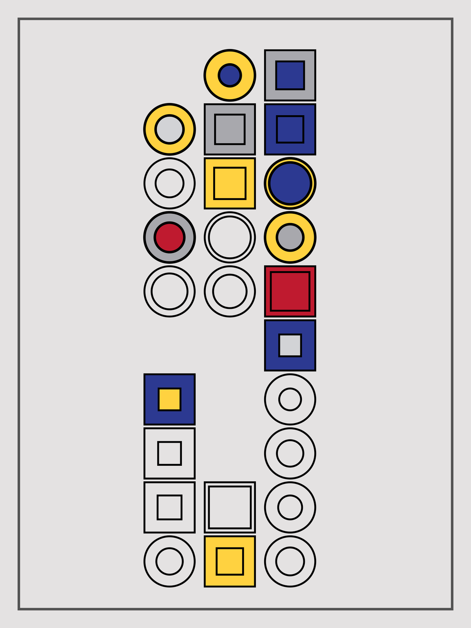 Bauhaus Study I #7