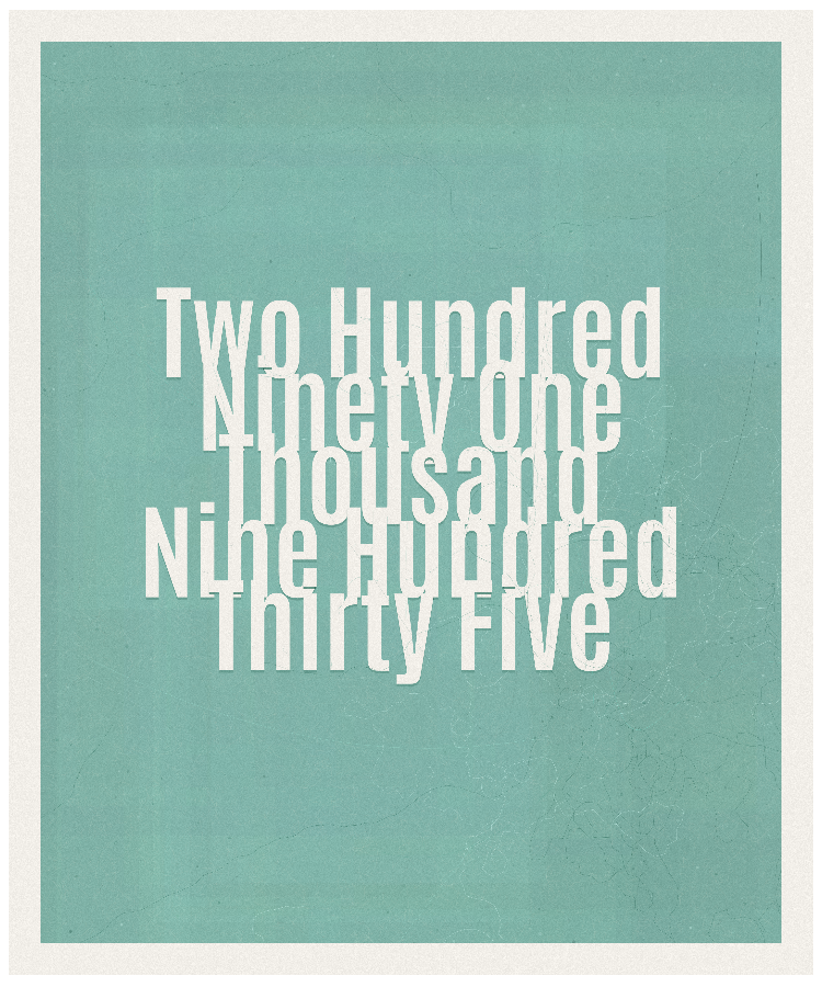Count #291935