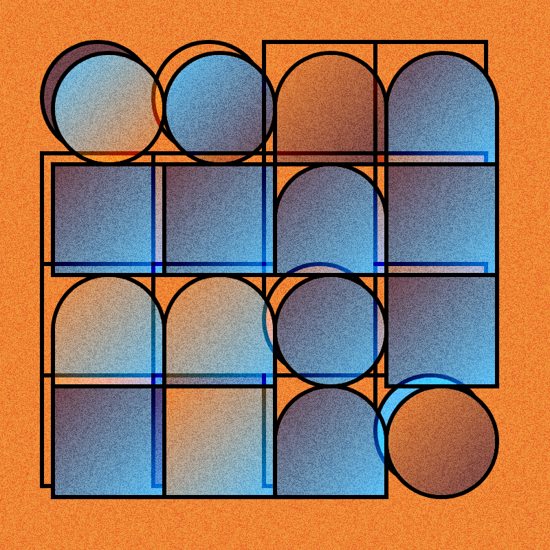 Zürich Stations Grid III #3