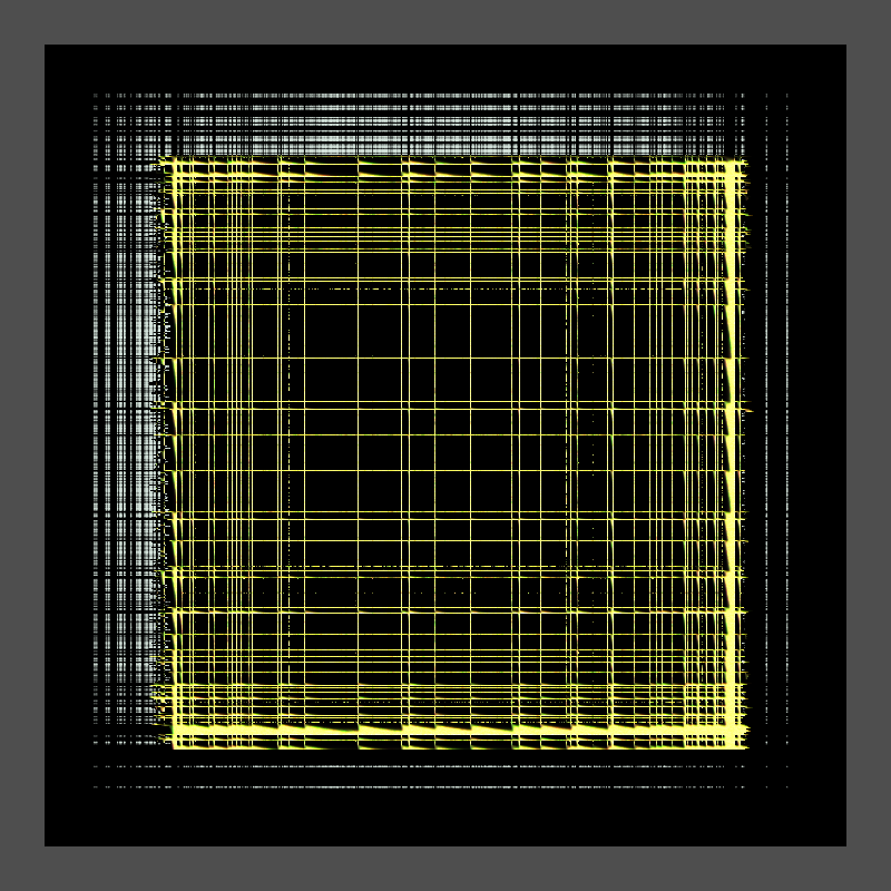 Analog Grid Burn #25