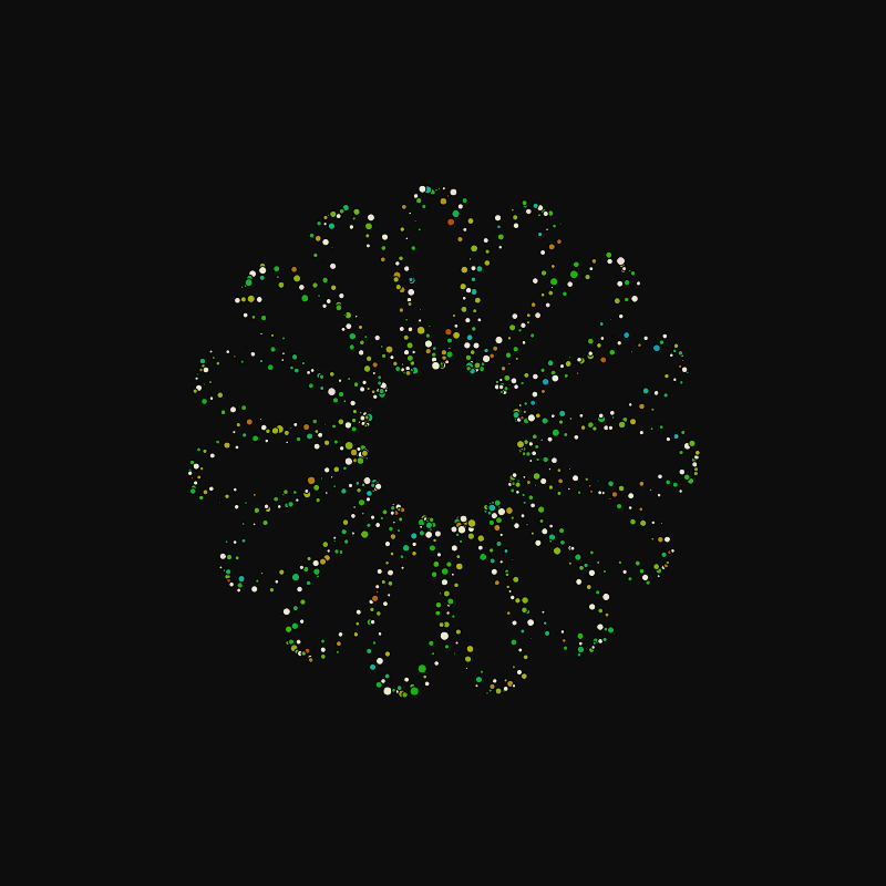 rotating particles #19