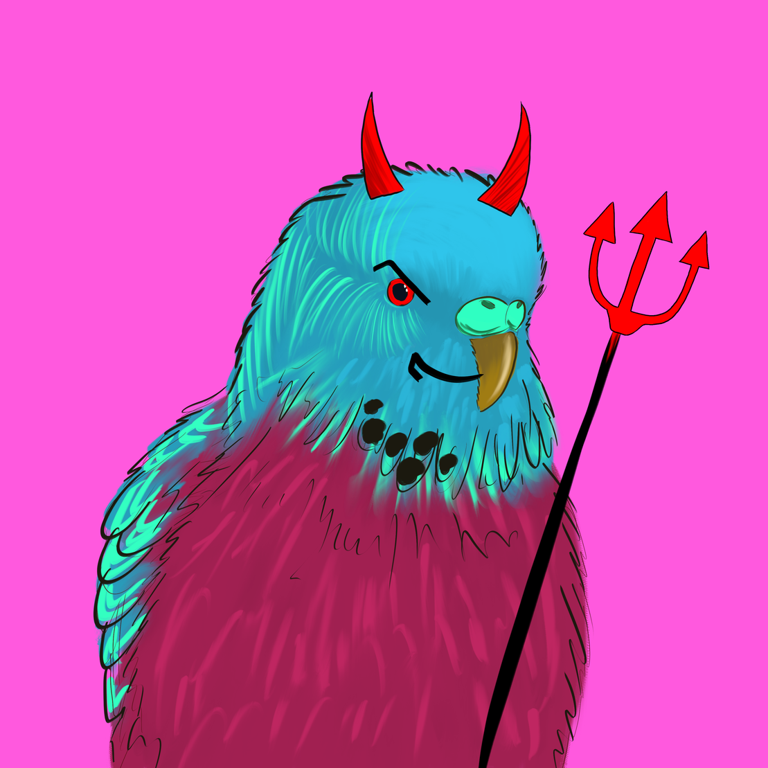 Neon Parrot #2