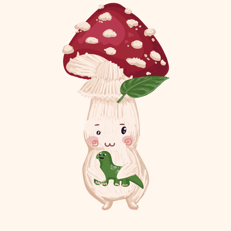 Cute Mushrooms Forest Guys #98