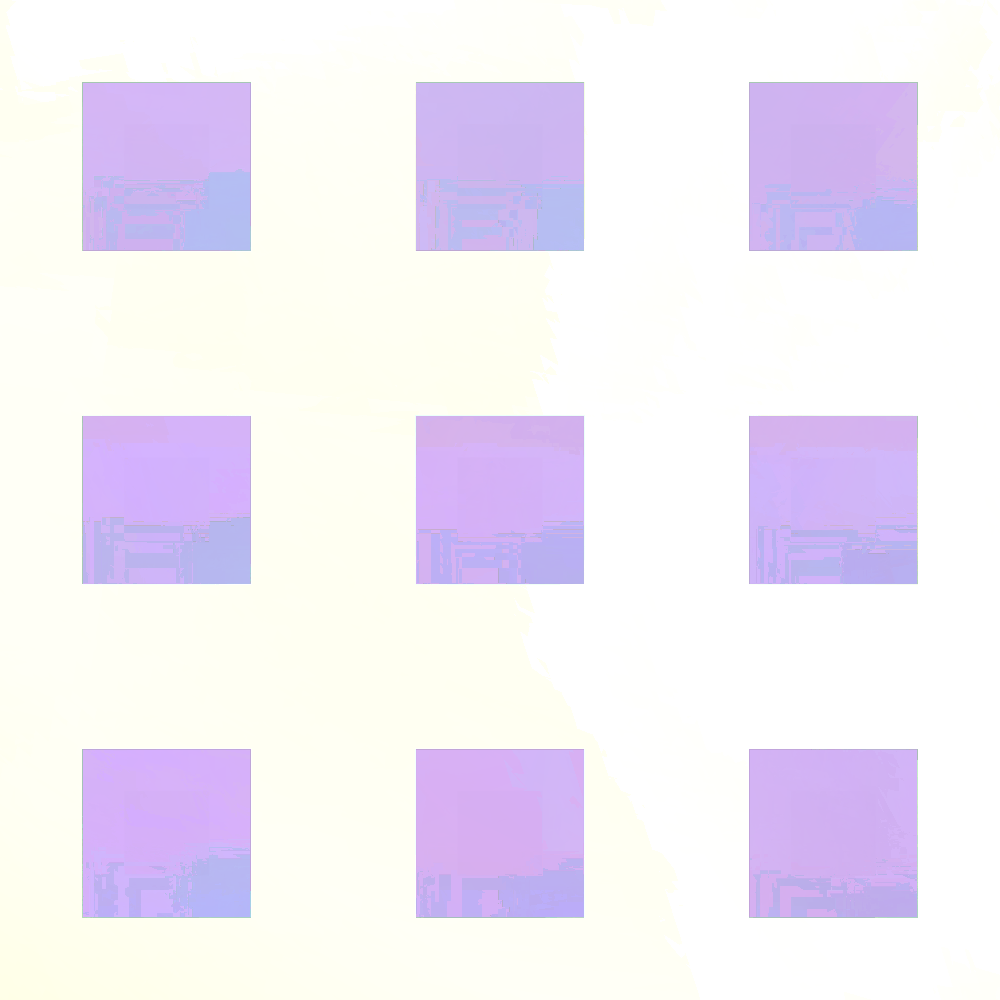 Ethereal Glitched Quadrangles #3