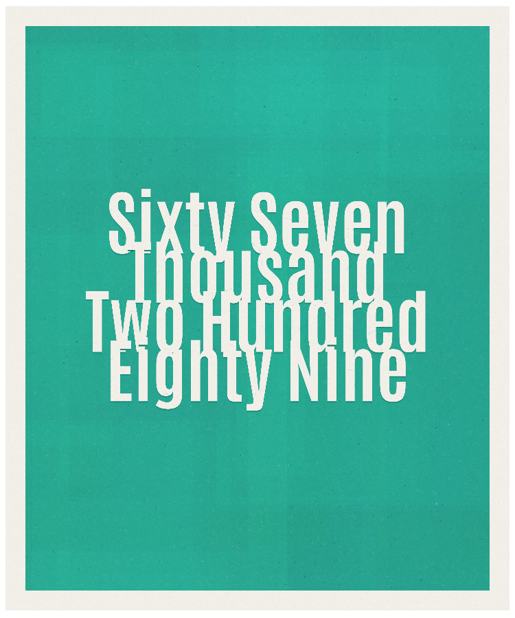Count #67289