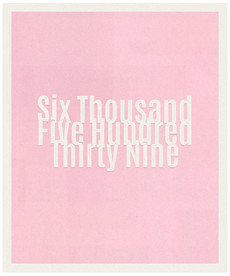Count #6539