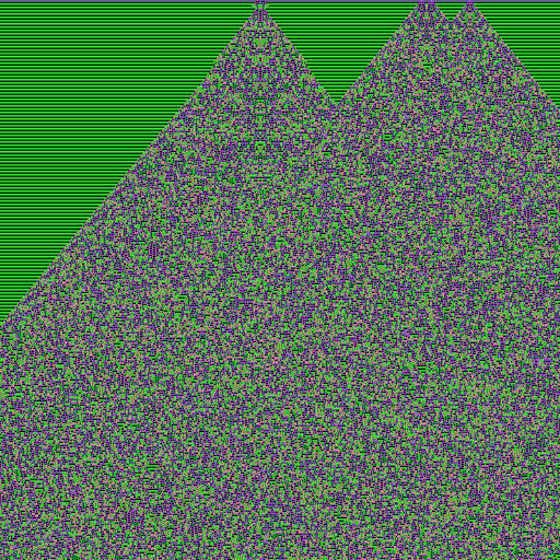 Totalistic Cellular Automata #451