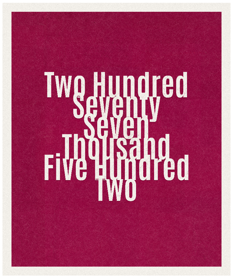 Count #277502