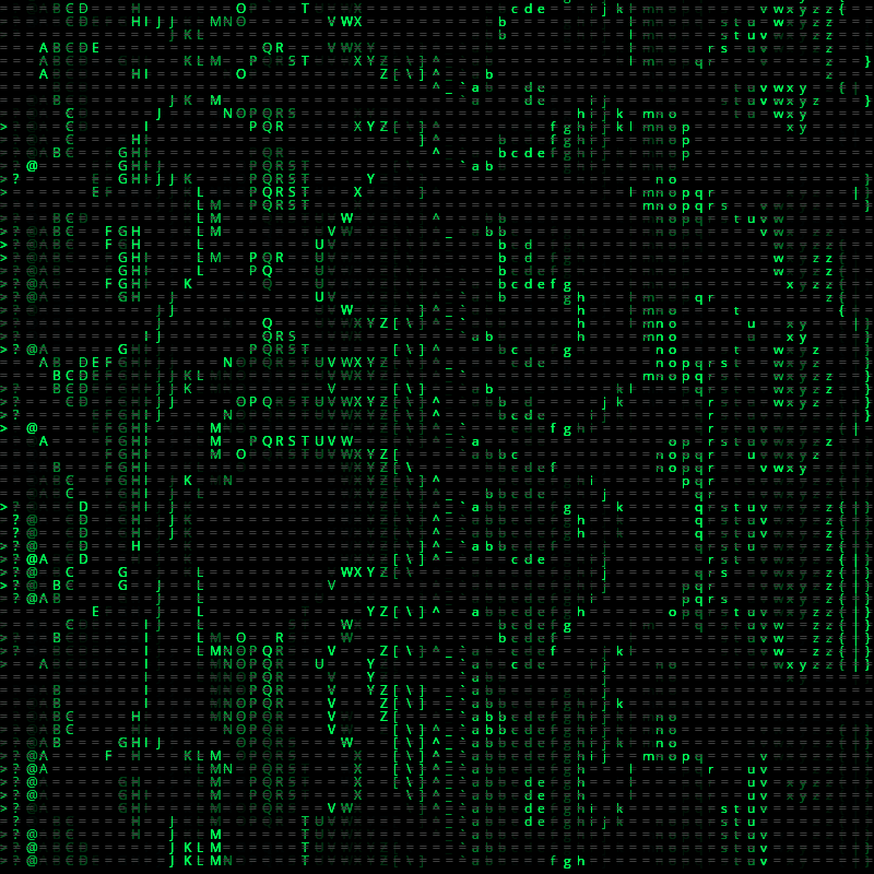 Ascii Noise #60