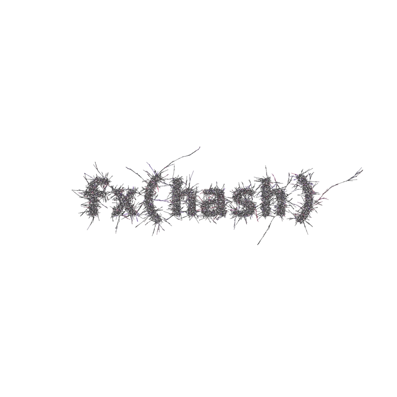 FXHASH Logo with Features #882