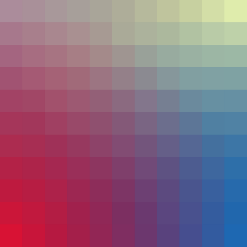 MD5 Gradient Mosaic