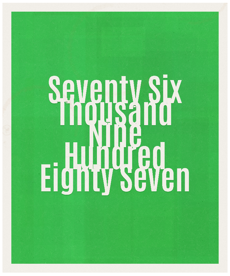 Count #76987