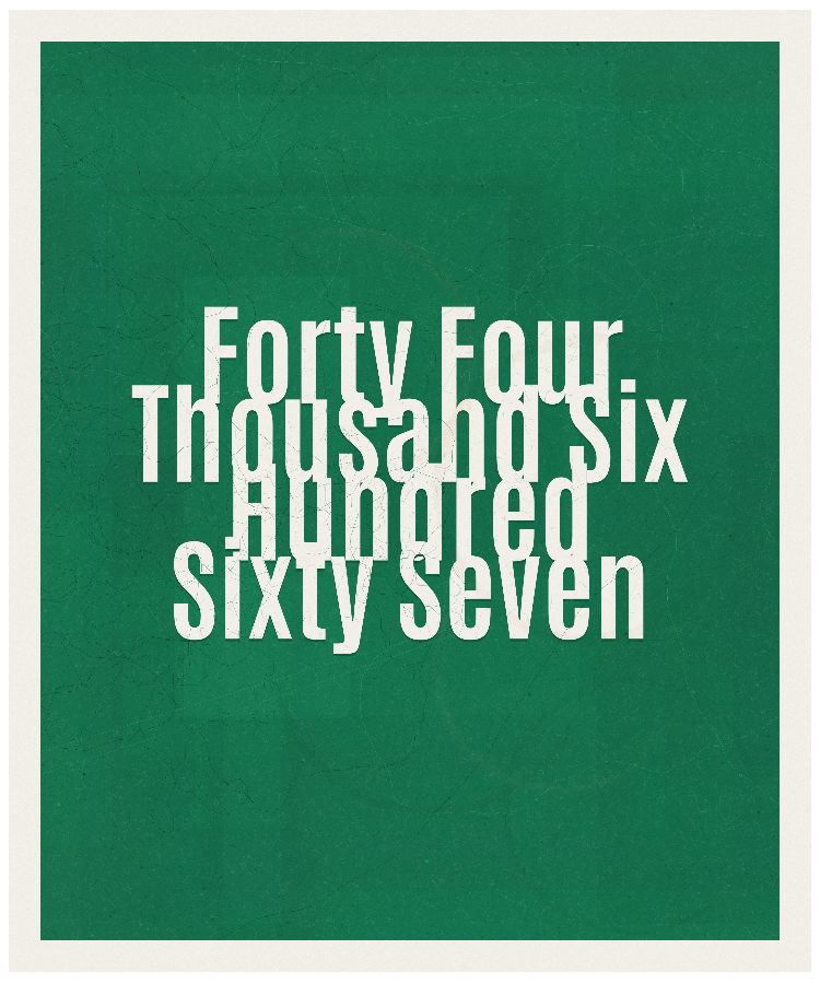 Count #44667