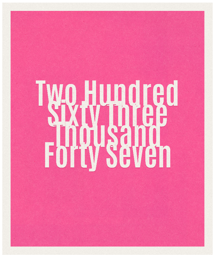 Count #263047