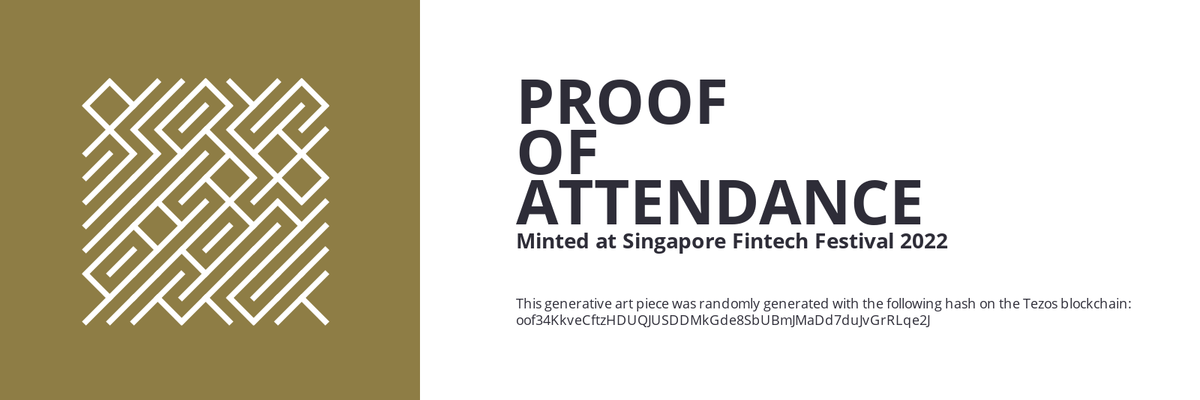 SFF2022 Proof of Attendance Token #903