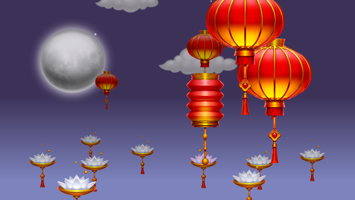 Mooncakes: Happy Mid Autumn Festival 2022 #3709