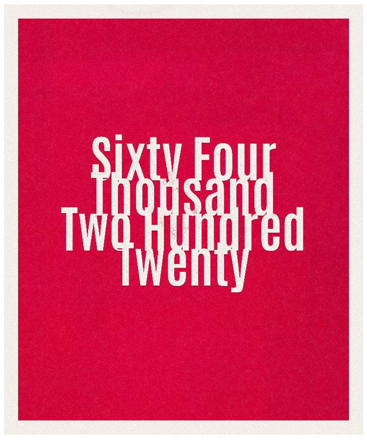 Count #64220