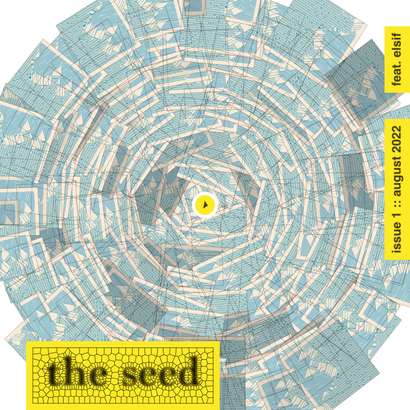 The seed :: issue 1 #88