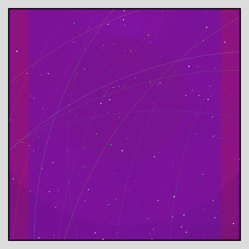 Color Field Starry B #210