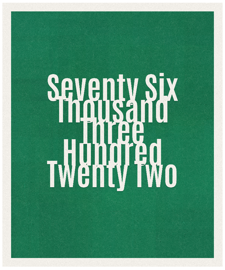 Count #76322