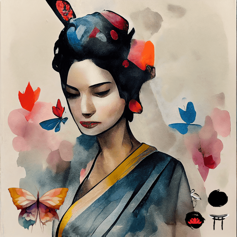 Butterfly Geisha  #8