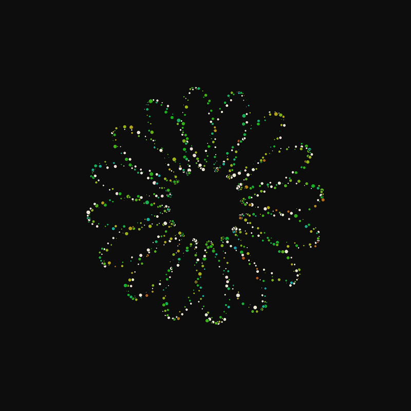 rotating particles #9