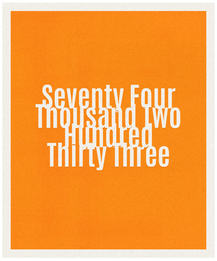 Count #74233