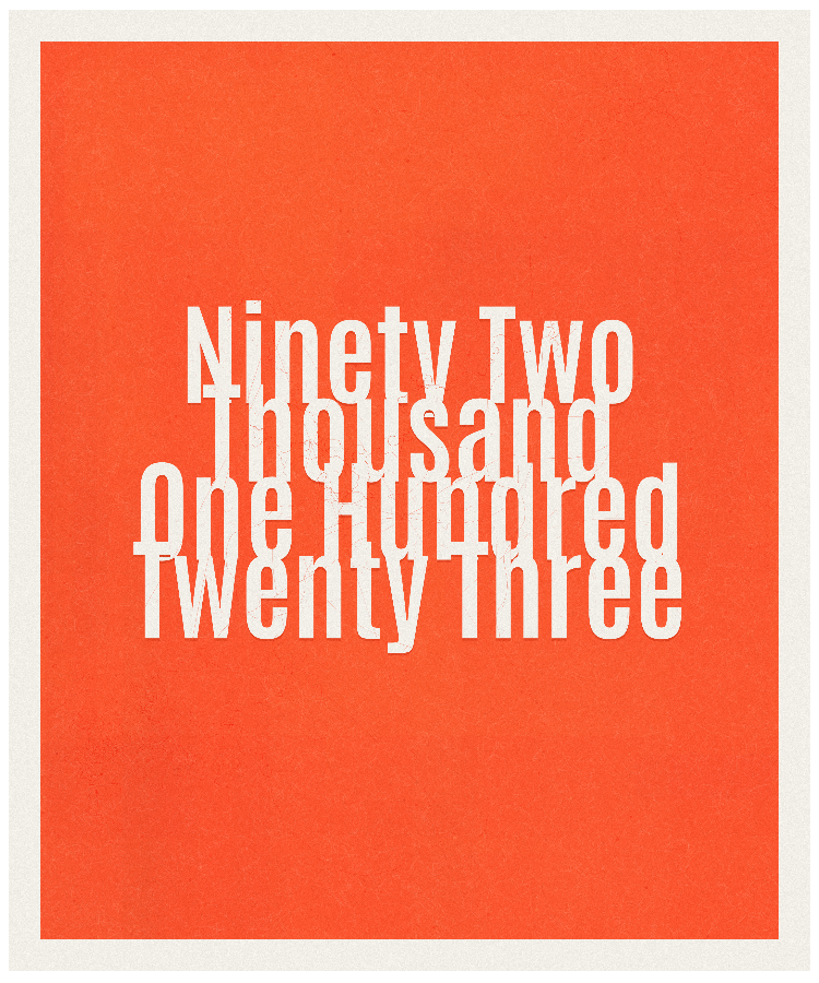 Count #92123