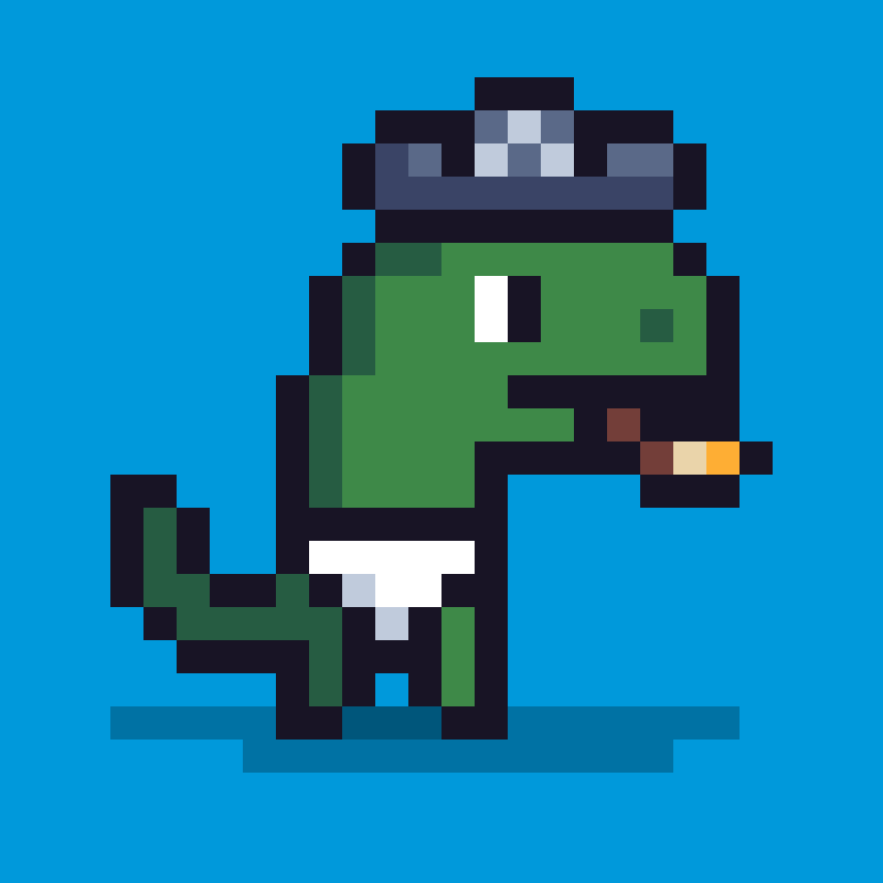 Pixel Dinos #124