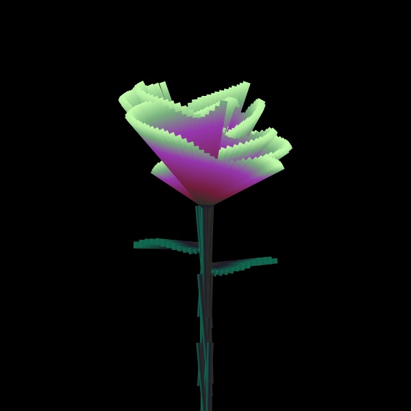 Digital Flower #6