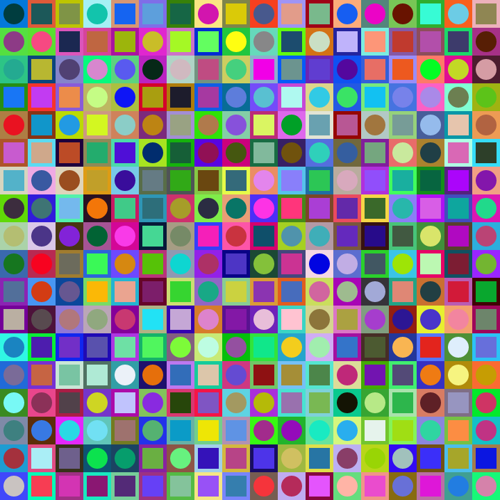 Square Dot Composition #13