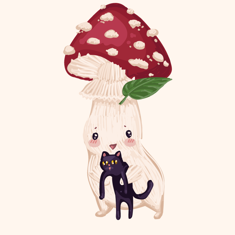 Cute Mushrooms Forest Guys #84