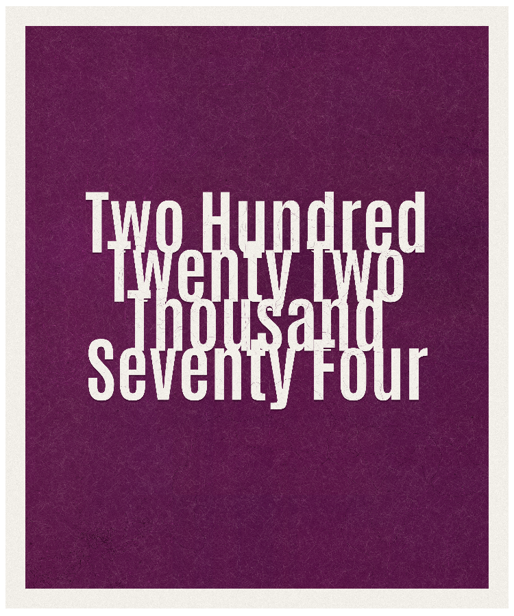 Count #222074