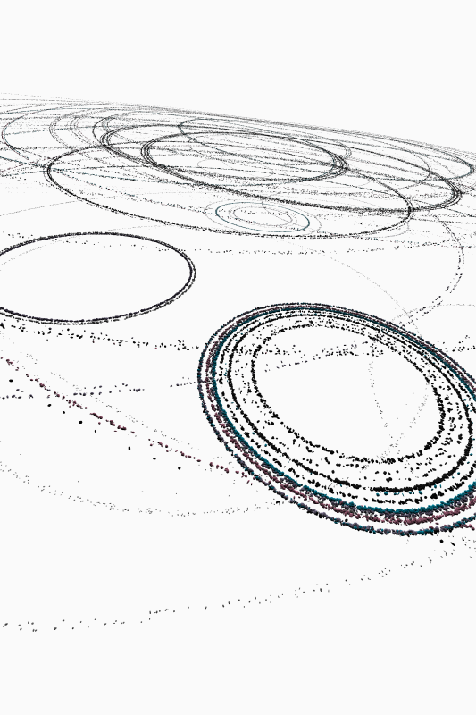 circle drops - 'the passenger' sketches #161