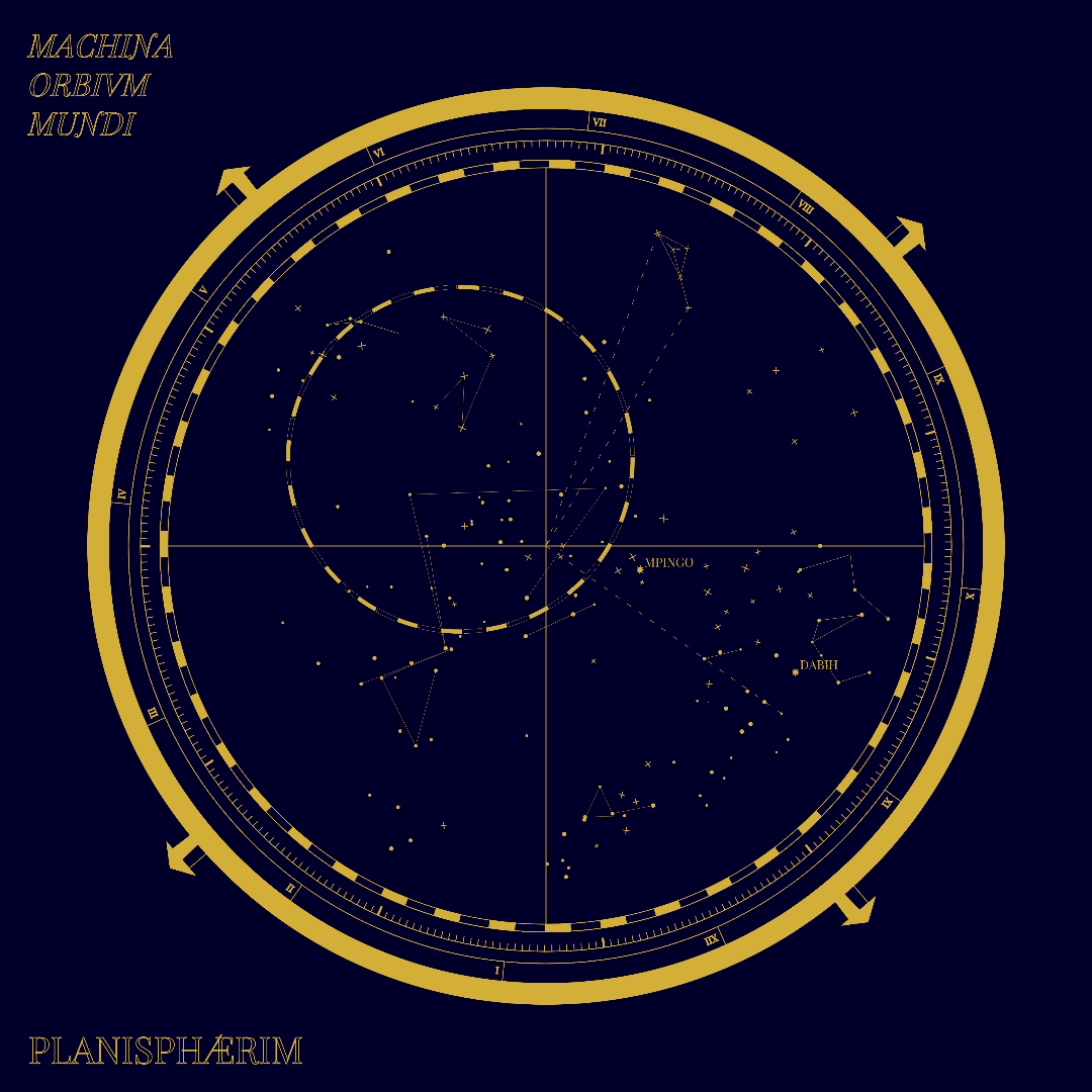 A Fictional Map Of Constellations #81
