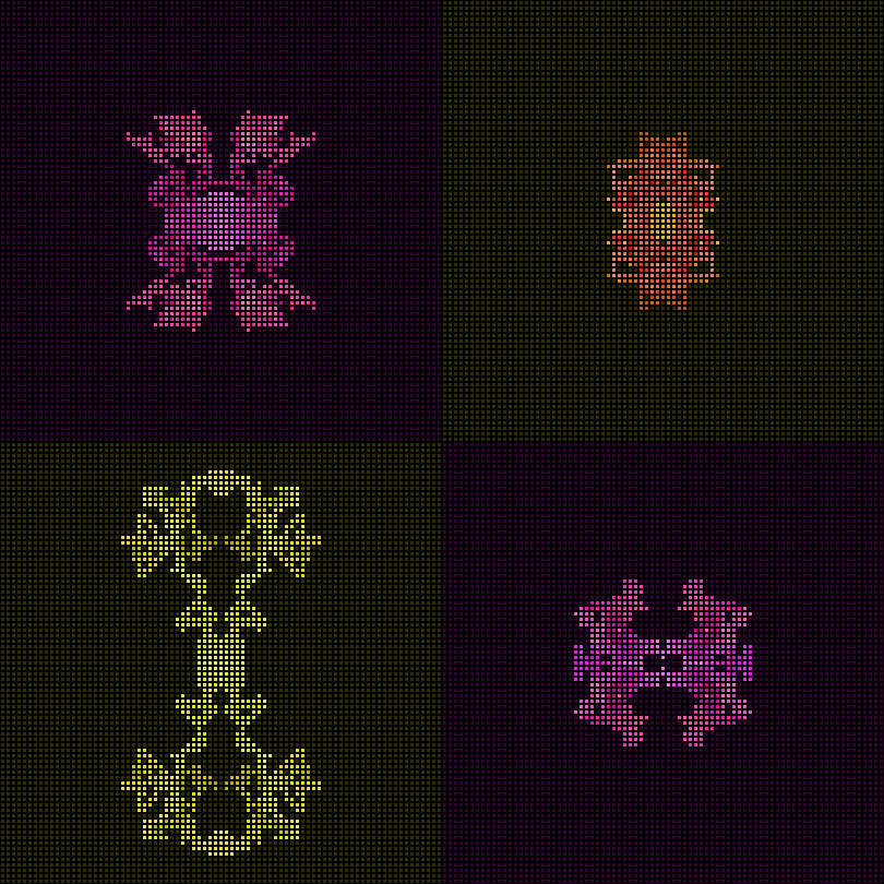 Dither Creatures 2x2 #63