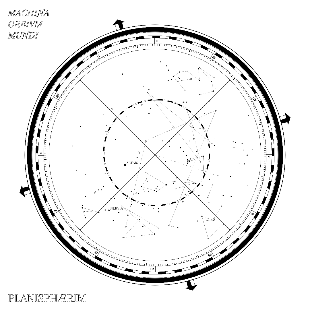 A Fictional Map Of Constellations #43