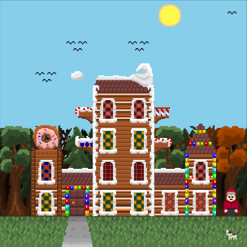 2D Mansion Candy House #70