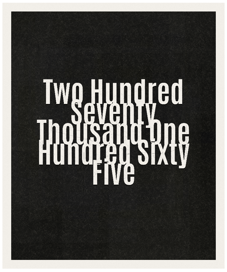 Count #270165