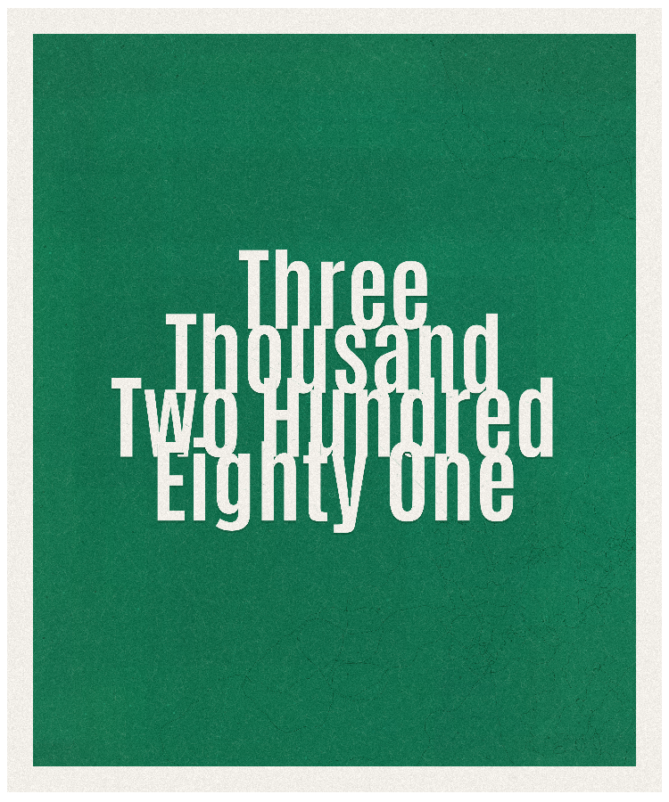 Count #3281