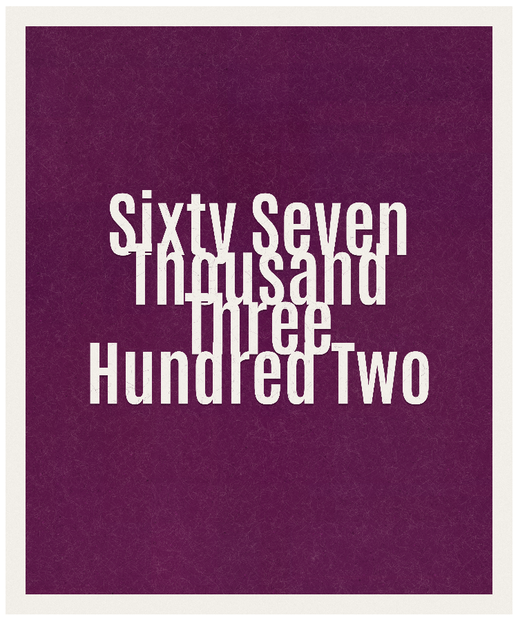Count #67302