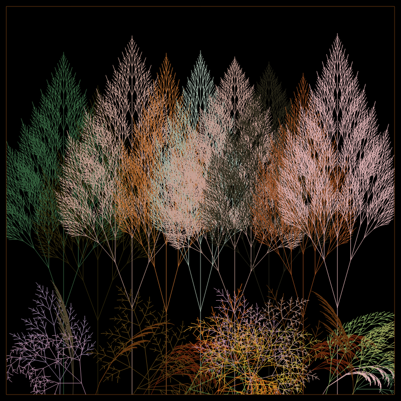 Fractal Forest #129